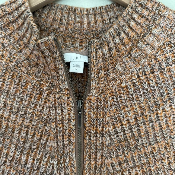 J. JILL Rib-Textured Marled Sweater-Vest - Picture 3 of 9